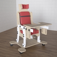 Стул для ребенка с ОВЗ «Новые горизонты» №2 со столешницей красный - fgospostavki.ru - Белово