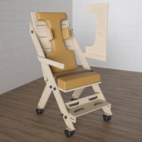 Стул для ребенка с ОВЗ «Новые горизонты» №4 со столешницей коричневый - fgospostavki.ru - Белово