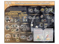 Стенд "Средства защиты органов дыхания (индивидуальные средства защиты)" - fgospostavki.ru - Белово