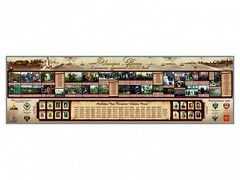 Настенное полотно "История России" (10000 х 3000 мм) - fgospostavki.ru - Белово