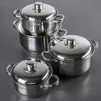 Набор кастрюль - fgospostavki.ru - Белово