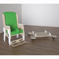 Стул для ребенка с ОВЗ стационарный с мобильной платформой «Адаптация» №4 - fgospostavki.ru - Белово