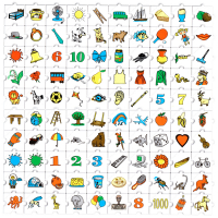 Обучающий конструктор «Мои первые слова» 100 картинок - fgospostavki.ru - Белово