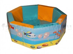 Бассейн восьмигранный с шелкографией - fgospostavki.ru - Белово