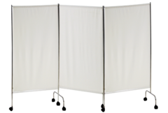 Ширма медицинская из нержавеющей стали на колесах 3 секции - fgospostavki.ru - Белово