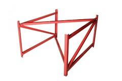 Ферма баскетбольная для щита из фанеры (вынос 1,2 м) - fgospostavki.ru - Белово