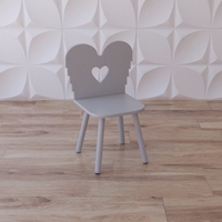 Стул «Ангельское сердечко» белый - fgospostavki.ru - Белово