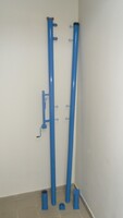 Стойки волейбольные с механизмом натяжения, в стаканах с крышками для зала (без сетки) - fgospostavki.ru - Белово