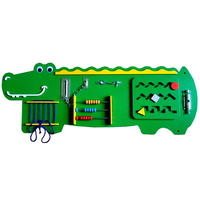 Бизиборд «Зелёный крокодильчик» - fgospostavki.ru - Белово