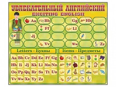 Комплект оборудования "Английский алфавит" с комплектом тематических магнитов - fgospostavki.ru - Белово