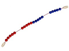 Бусы для счета в пределах 20 (раздаточные) - fgospostavki.ru - Белово
