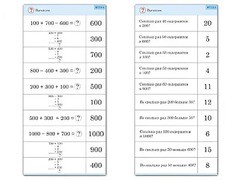 Комплект карточек (10) "Обучающий калейдоскоп. Трехзначные числа" - fgospostavki.ru - Белово