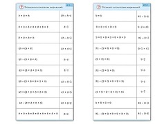 Комплект карточек (10) "Обучающий калейдоскоп. Умножение на 7, 8 и 9" - fgospostavki.ru - Белово