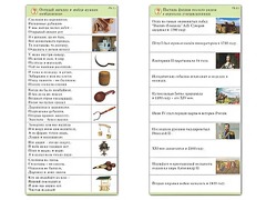 Комплект карточек (10) "Обучающий калейдоскоп. Страницы истории" - fgospostavki.ru - Белово