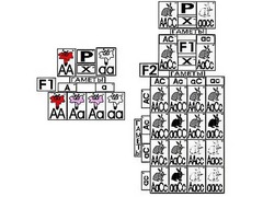 Модель-аппликация "Неполное доминирование и взаимодействие генов" (ламинированная) - fgospostavki.ru - Белово