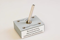 Выключатель двухполюсный (демонстрационный) - fgospostavki.ru - Белово
