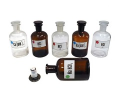 Набор склянок для растворов 250 миллилитров (с притертой пробкой) - fgospostavki.ru - Белово