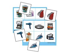 Логопедическое лото "Бытовая техника" (4 планшета, 24 карточки, цветное, ламинированное) - fgospostavki.ru - Белово