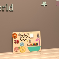 Бизиборд «Весёлое купание» - fgospostavki.ru - Белово