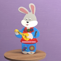 Бизиборд «Зайчик-побегайчик» - fgospostavki.ru - Белово