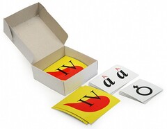 Модель-аппликация "Генетика групп крови" (демонстрационный набор из 24 карт) - fgospostavki.ru - Белово