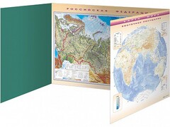 Доска магнитно-маркерная, трехэлементная "Карта мира" (полноцветная) + комплект тематических магнитов - fgospostavki.ru - Белово