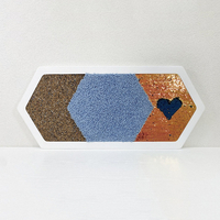 Декоративная тактильная панель 3в1 - «Пробка, Ворс, Пайетка» - fgospostavki.ru - Белово