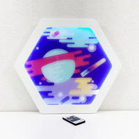 Декоративная тактильная панель с подсветкой - «Сатурн» - fgospostavki.ru - Белово