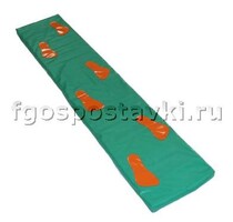 Дорожка массажная в чехле с нашитыми следами (6 следов) - fgospostavki.ru - Белово