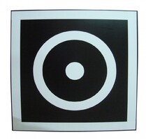 Щит для метания в цель навесной (700х700 миллиметров, ламинированная фанера) - fgospostavki.ru - Белово