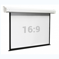 Экран настенный с электроприводом Electra DSEM-164008m - fgospostavki.ru - Белово