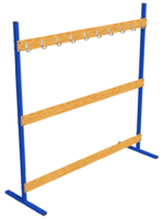 Стеллаж для лыж на 10 пар лыж - fgospostavki.ru - Белово