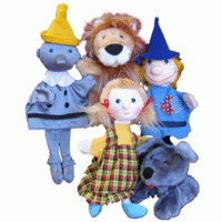 Набор перчаточных кукол "Волшебник Изумрудного города" - fgospostavki.ru - Белово