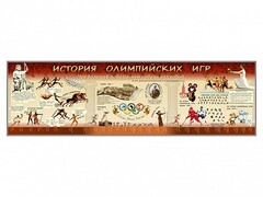 Настенное полотно "История Олимпийских игр" - fgospostavki.ru - Белово