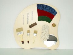 Тактильная панель "Тело гусеницы" (кисточки) - fgospostavki.ru - Белово