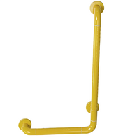 Поручень опорный L-образный вертикальный (желтый) - fgospostavki.ru - Белово