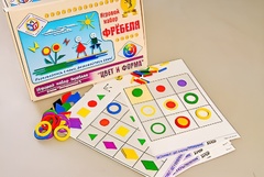 Игровой набор Фребеля "Цвет и форма" (серия "Эксперимент") - fgospostavki.ru - Белово