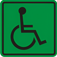 Тактильный знак (доступность для инвалидов всех категорий) 100х100 - fgospostavki.ru - Белово