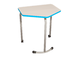 Стол мобильный модульный трапециевидный FLEXY с антивандальной кромкой - fgospostavki.ru - Белово