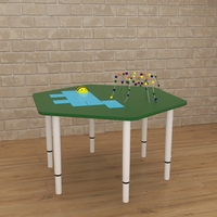 Игровой стол для развития мелкой моторики Маленькие горки - fgospostavki.ru - Белово