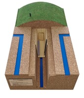 Макет «Простейшее укрытие (Перекрытая щель)» - fgospostavki.ru - Белово