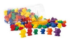 Счетный материал фигурки "Мишки с рюкзаками" - fgospostavki.ru - Белово