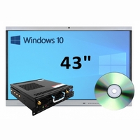 Интерактивная панель 43" (встроенный ПК, Win10) - fgospostavki.ru - Белово