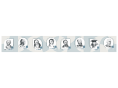 Стенд-лента "Выдающиеся ученые-химики" - fgospostavki.ru - Белово