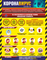 Плакат "Коронавирус" (вариант 1) - fgospostavki.ru - Белово