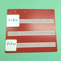 Красный лист-вкладыш в папку ПЕКС БОЛЬШУЮ для карточек 5*5 и 6*6 см - fgospostavki.ru - Белово