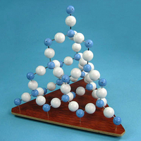 Модель демонстрационная - Кристаллическая решетка диоксида кремния - fgospostavki.ru - Белово