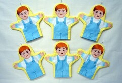 Набор рукавичек "Эмоции (мальчики)" 6 штук - fgospostavki.ru - Белово