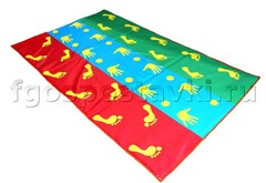 Коврик координационный "Мы идем-1" (с наполнителем) - fgospostavki.ru - Белово