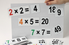 Набор магнитных карточек "Таблица умножения" - fgospostavki.ru - Белово